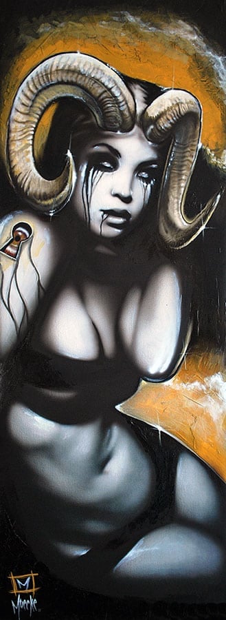 Black Market Art Company Dark Horse Print