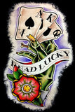 Black Market Art Company Dead Lucky Print