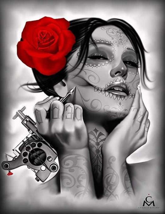 Black Market Art Company Dead Queen Print - Black Market Art Company - Flyclothing LLC