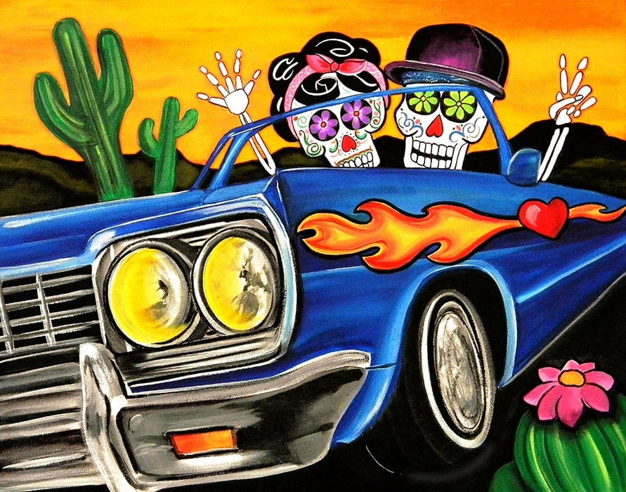 Black Market Art Company Dead End Drive Print