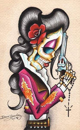 Black Market Art Company Desert Flower Print - Black Market Art Company - Flyclothing LLC