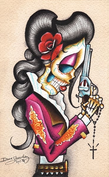 Black Market Art Company Desert Flower Print