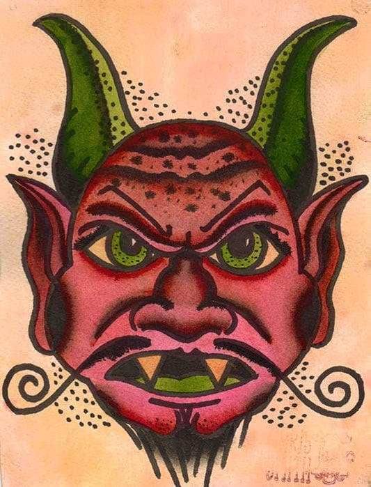 Black Market Art Company Devils Beard Print - Black Market Art Company - Flyclothing LLC