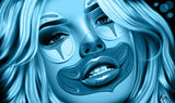 Black Market Art Company Dreaming Blue Print