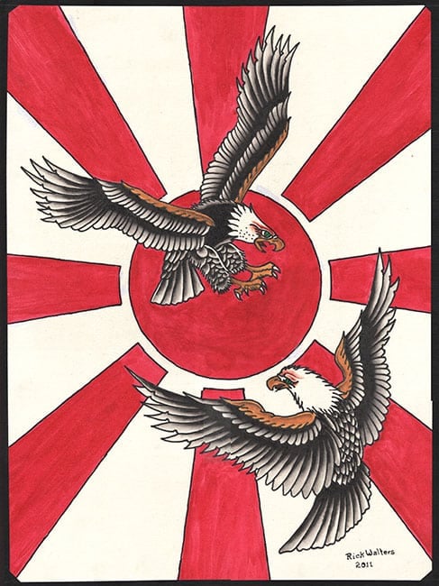 Black Market Art Company Duel in the Sun Print