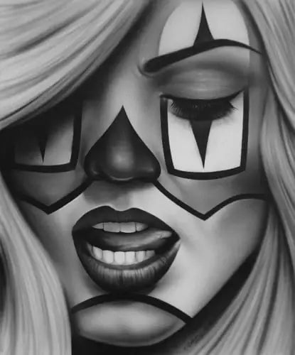 Black Market Art Company Ecstacy Print - Black Market Art Company - Flyclothing LLC