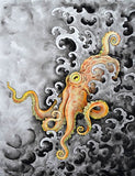 Black Market Art Company Evening Crawl Print