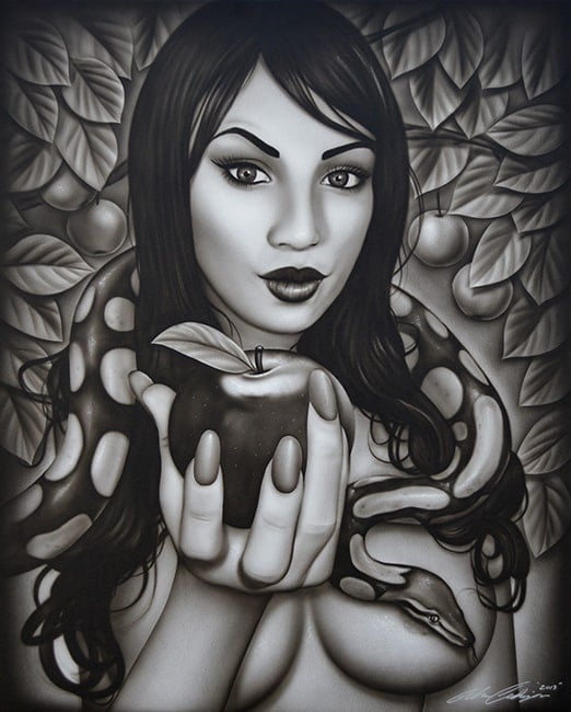 Black Market Art Company Eve& Temptation Print