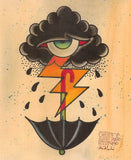 Black Market Art Company Eye Cloud Print