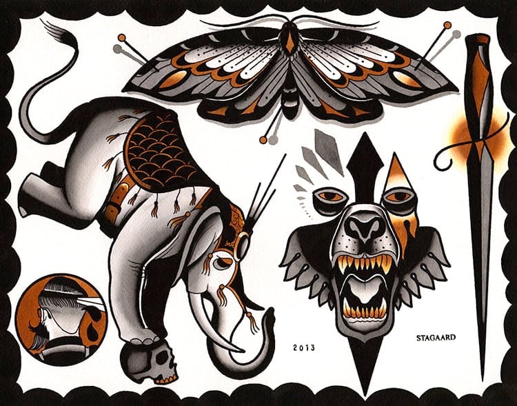 Black Market Art Company Far East Print
