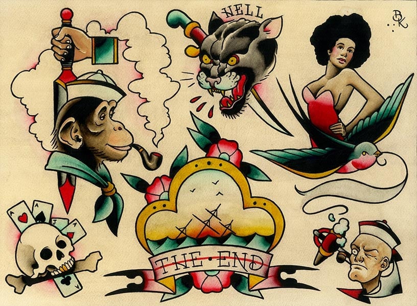 Black Market Art Company Flash 12 Print