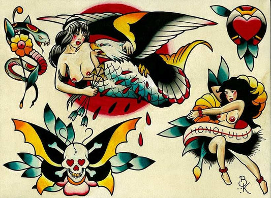 Black Market Art Company Flash 5 Print - Black Market Art Company - Flyclothing LLC