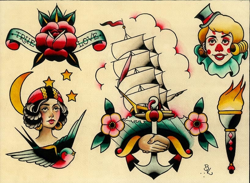 Black Market Art Company Flash 8 Print