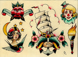 Black Market Art Company Flash 8 Print