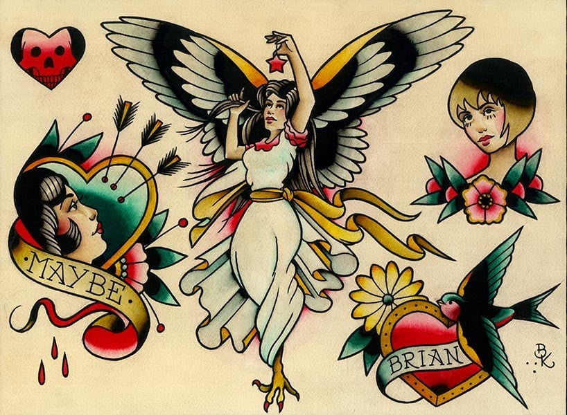 Black Market Art Company Flash 9 Print
