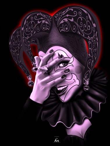 Black Market Art Company Fool For Your Heart Print - Black Market Art Company - Flyclothing LLC