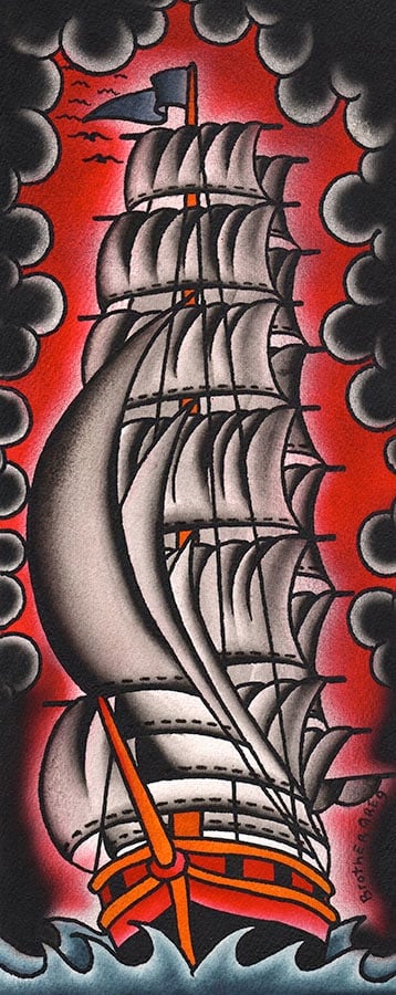 Black Market Art Company From Sea to Shining Sea Print