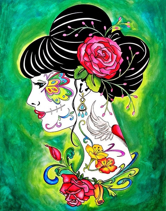 Black Market Art Company Garden Beauty Print
