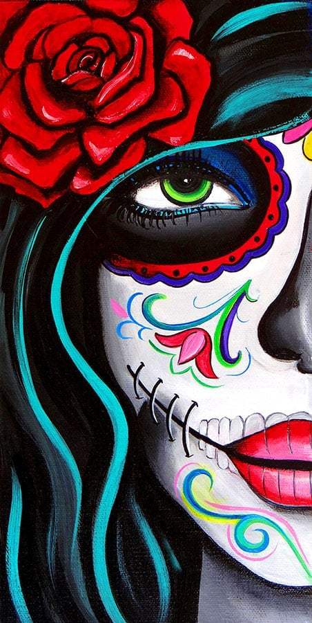 Black Market Art Company Green Eyes Print - Black Market Art Company - Flyclothing LLC