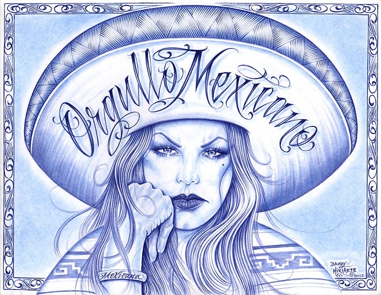 Black Market Art Company Guerrera Print