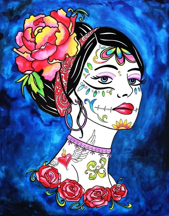 Black Market Art Company Haunting Beauty Print