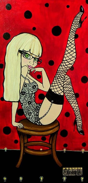 Black Market Art Company Hello Hannah Print