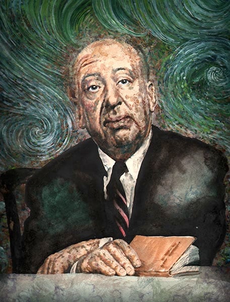 Black Market Art Company Hitchcock Print