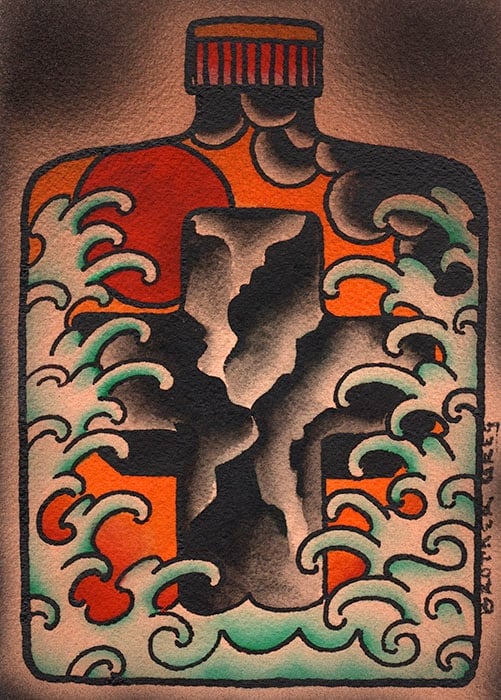 Black Market Art Company Holy Spirit Print