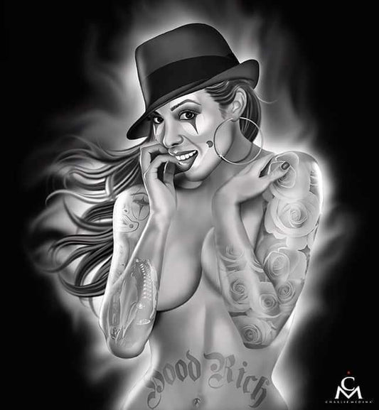 Black Market Art Company Hood Rich Print - Black Market Art Company - Flyclothing LLC