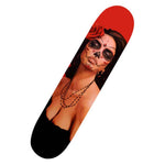 Black Market Art Company Isabella Muerta & Skate Deck Print