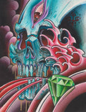Black Market Art Company Awakening Too Late Print