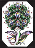 Black Market Art Company Joe& Peacock Print