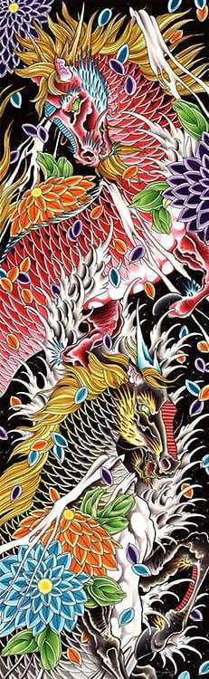 Black Market Art Company Kirin 2 Print - Black Market Art Company - Flyclothing LLC