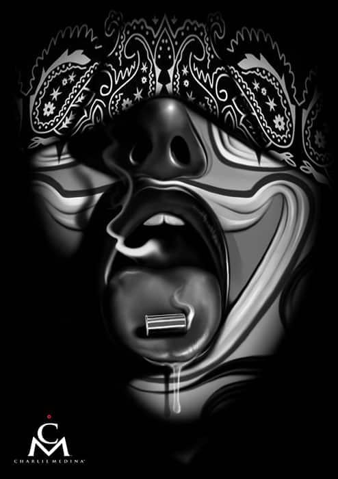 Black Market Art Company Last Laugh Print
