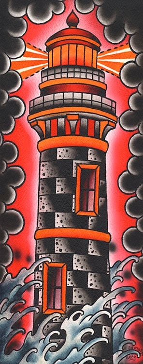 Black Market Art Company Light the Way Home Print