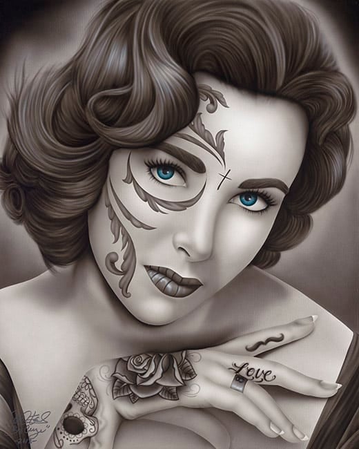 Black Market Art Company Liz Print