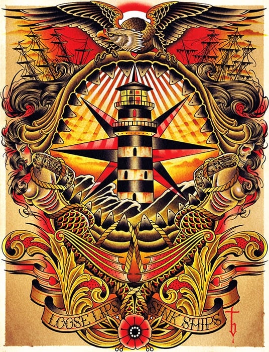 Black Market Art Company Loose Print