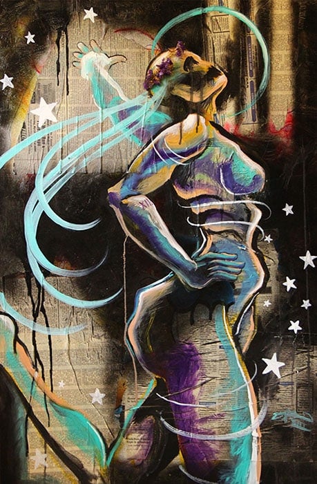 Black Market Art Company Midnight Dancer Print
