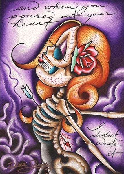 Black Market Art Company Medusa Curse Print - Black Market Art Company - Flyclothing LLC