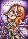 Black Market Art Company Medusa Curse Print