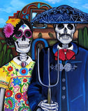 Black Market Art Company Mex Am Gothic Print