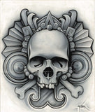 Black Market Art Company Mictlantecuhtli Print