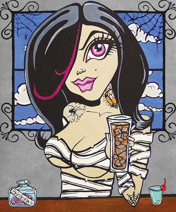 Black Market Art Company Mummified Print