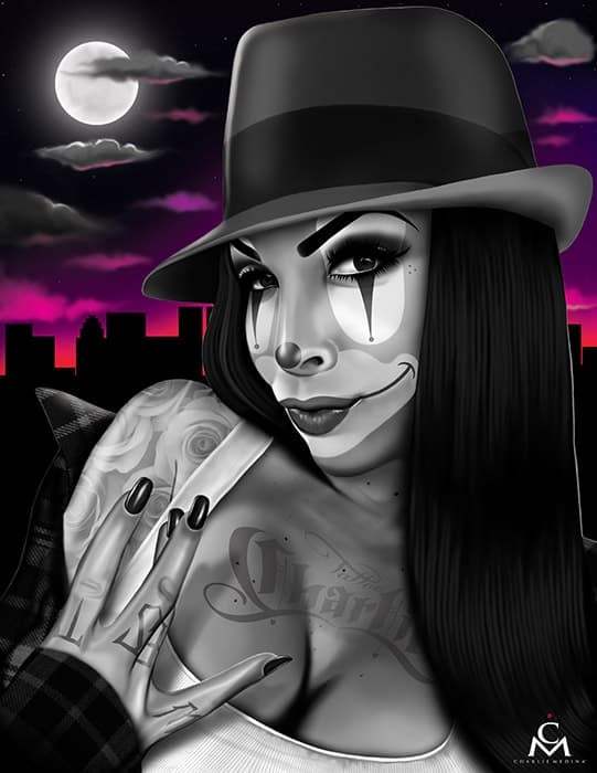 Black Market Art Company My West Coast Hyna Print - Black Market Art Company - Flyclothing LLC