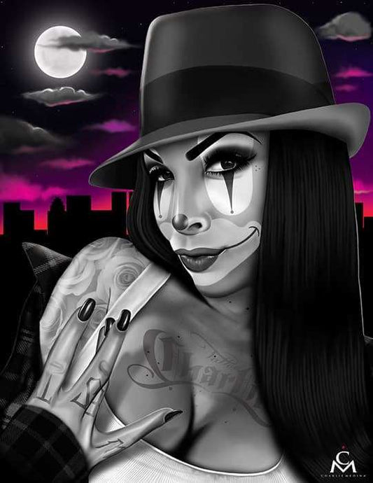 Black Market Art Company My West Coast Hyna Print - Black Market Art Company - Flyclothing LLC