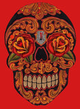 Black Market Art Company New School Dia Skull Print