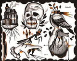 Black Market Art Company No Evil Print