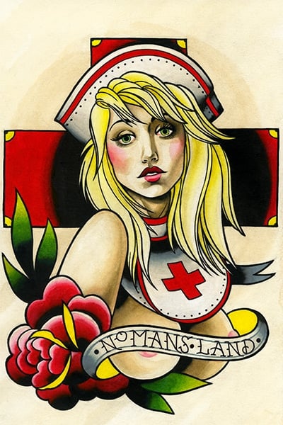 Black Market Art Company No Mans Land Print