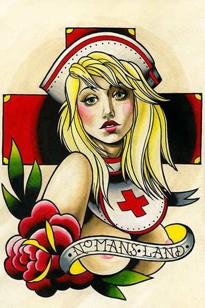 Black Market Art Company No Mans Land Print - Black Market Art Company - Flyclothing LLC