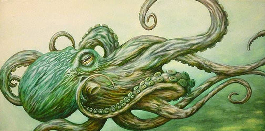 Black Market Art Company Octopus Print - Black Market Art Company - Flyclothing LLC